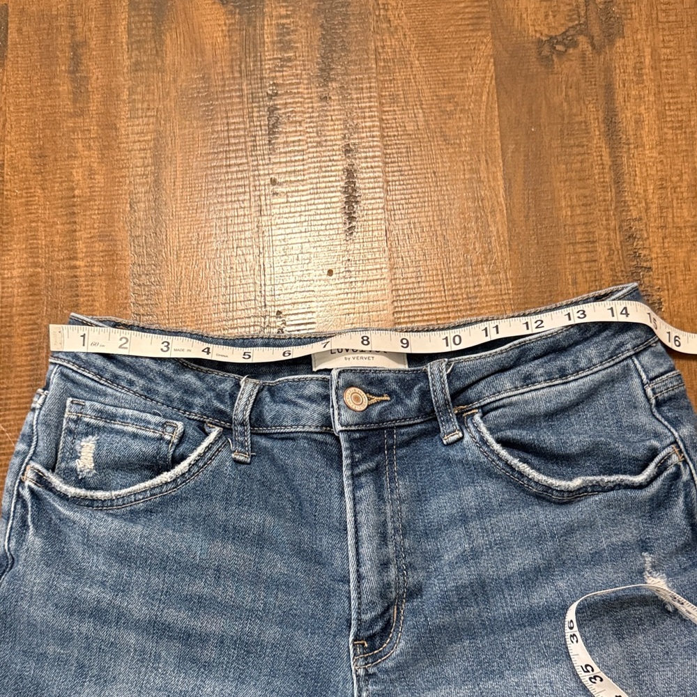 Lovervet Distressed Blue Women's Jeans - Picture 6 of 8